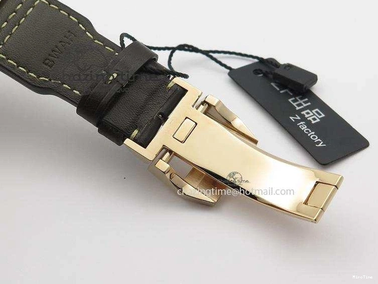 MIROTIME 0705 Big Pilot IW500909 RG ZF 1:1 Best Edition Le Petit Prince On Brown Leather Strap A Breathable 7293